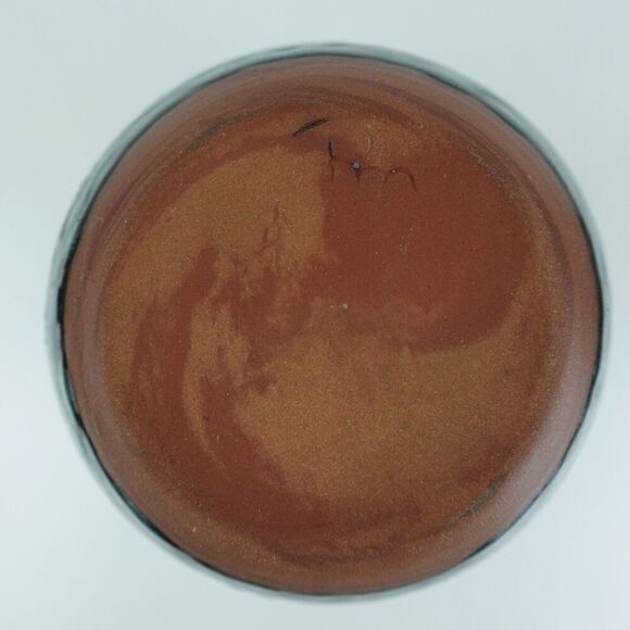 Studio Art Pottery Bird Cutout Candle Holder Signed by the Artist - Picture 6 of 7